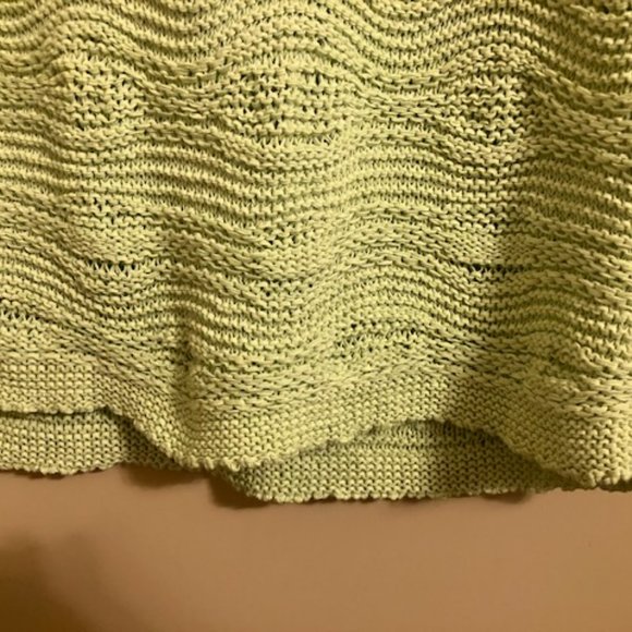 Pretty Key Lime Green J. Jill Sweater - Picture 4 of 6